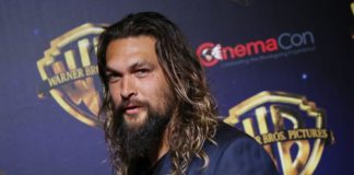 Jason Momoa at the Warner Bros. Pictures "The Big Picture" presentation at CinemaCon in 2018