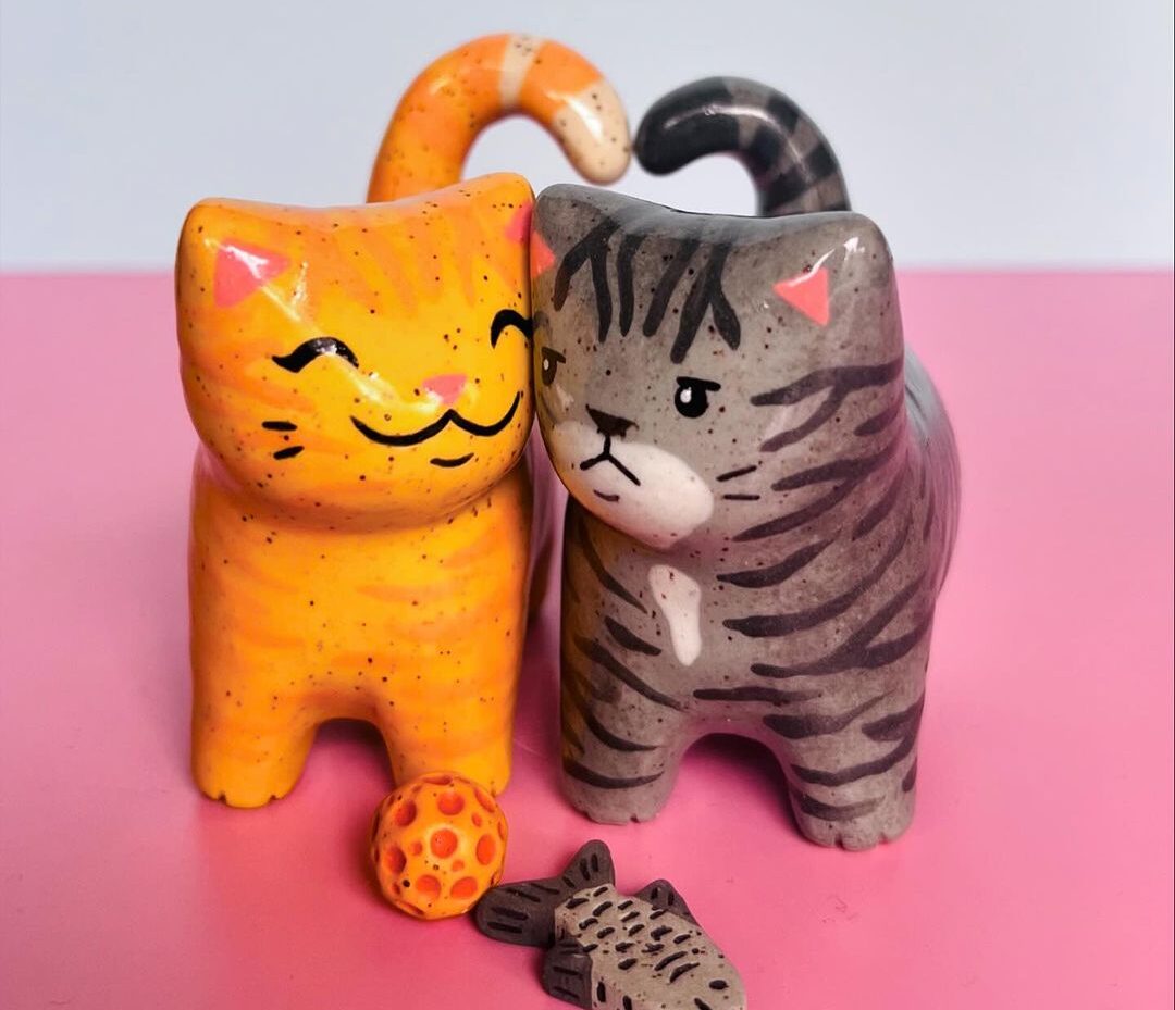 Cat Lovers Can’t Get Enough Of June And Gem’s Ceramic Creations - Our 