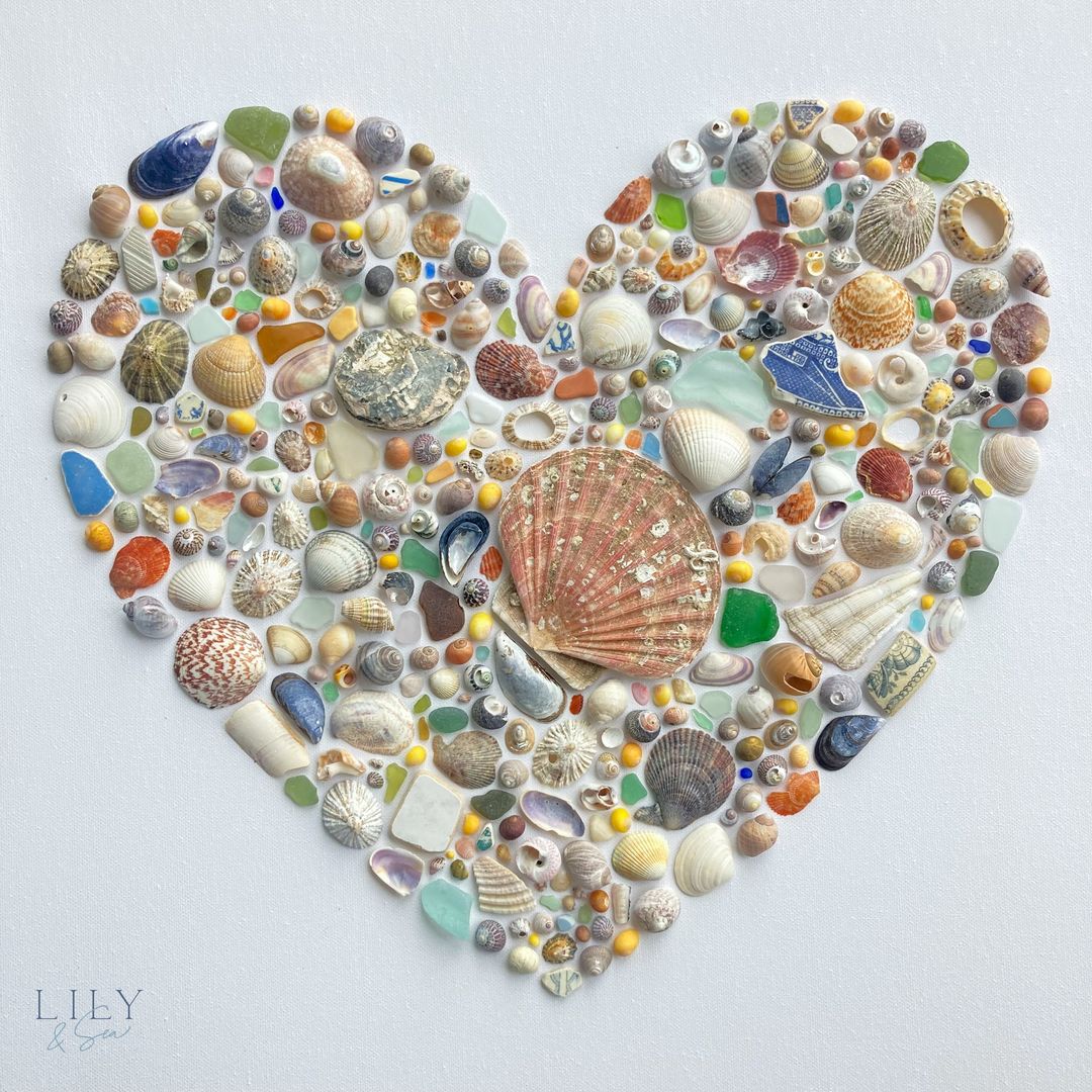 Nicola Fewings Is Collecting Cornwall Shells & Turning Them Into Art 