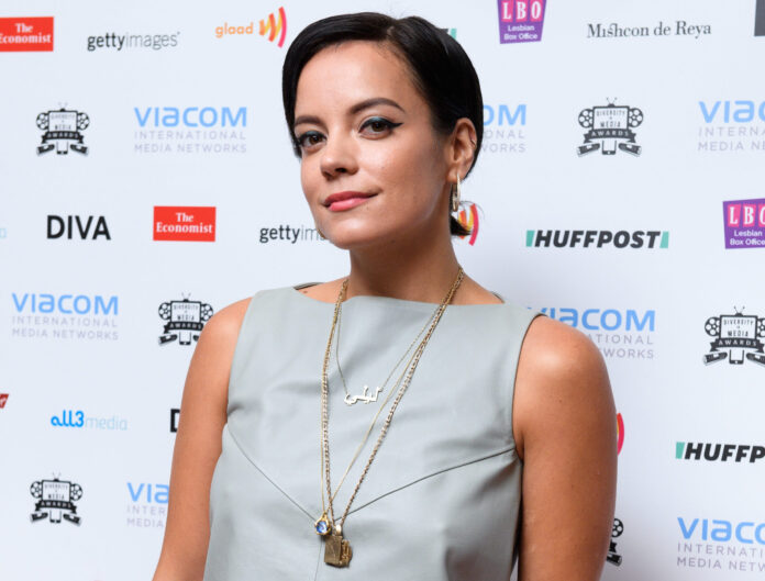 Lily Allen at the Diversity in Media awards in September 2017