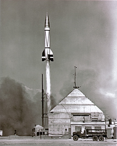 June 14, 1949, V-2 launch No. 47 at Holloman Air Force Base in New Mexico carried Albert II to become the first primate and first mammal in space
